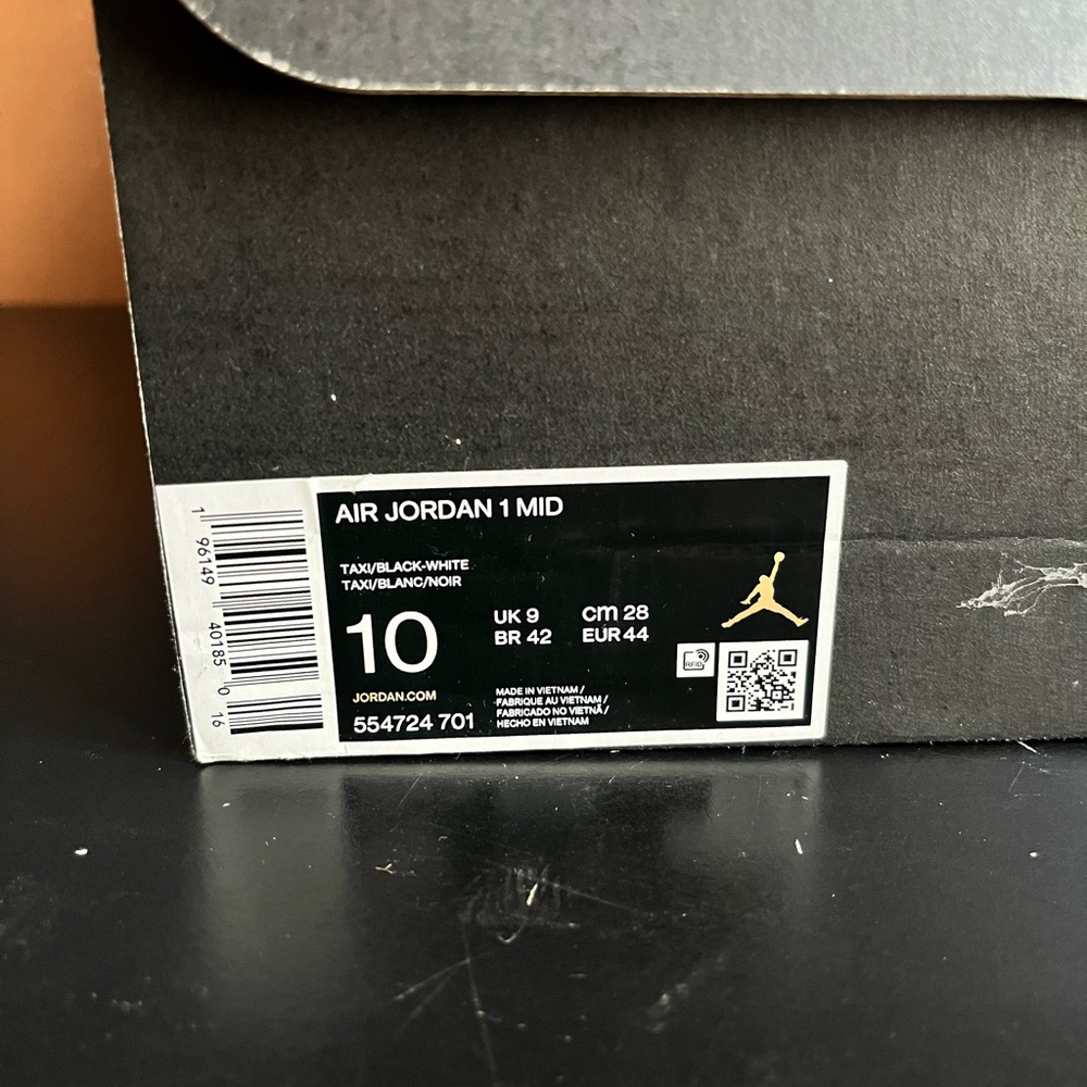 Jordan 1 Retro mid OG Taxi - Picture 4 of 6